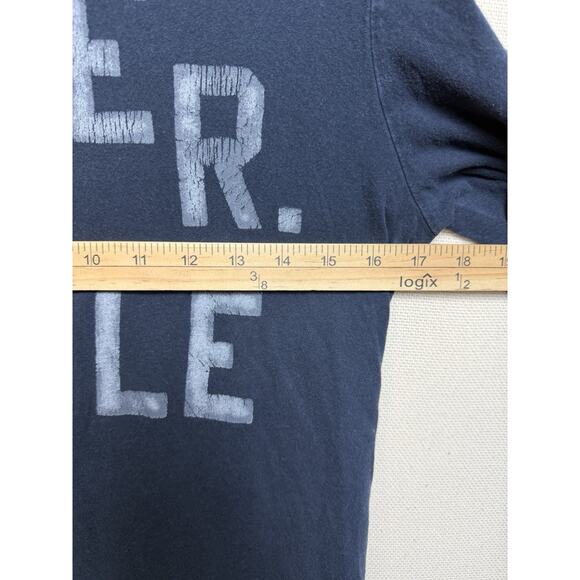 American Eagle Vintage Navy Blue Long Sleeve T-Shirt Men’s XS Logo READ - Picture 9 of 10
